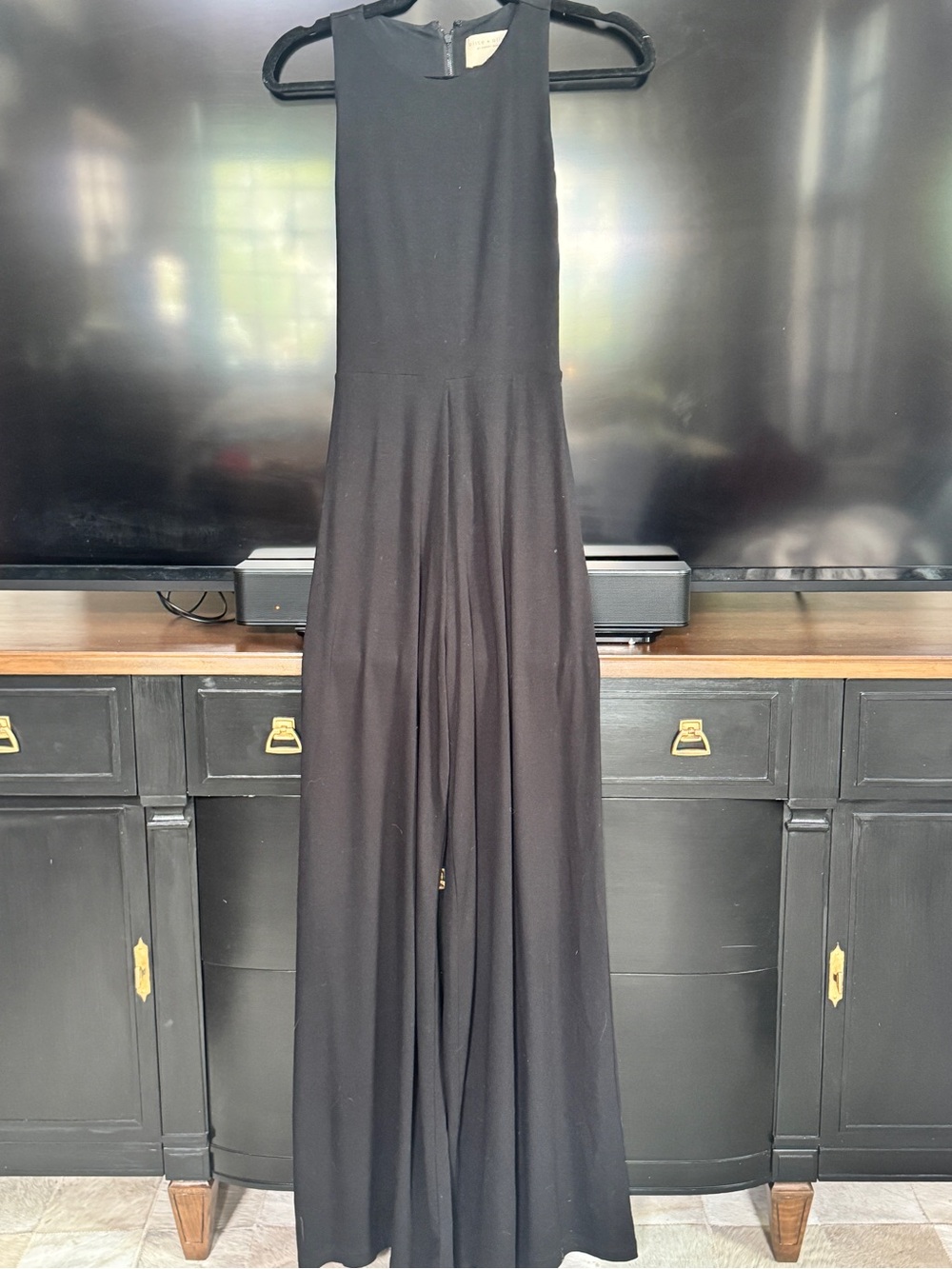Alice + Olivia Black Knit Top
